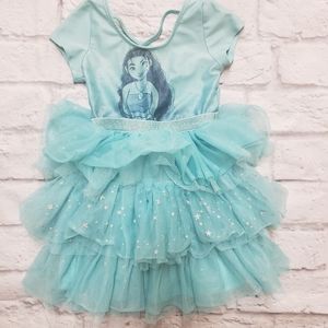 Disney Moana Teal Leotard Dress with Tutu